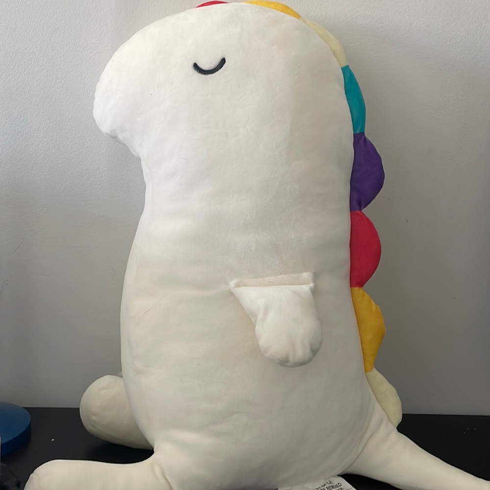Big dino plushie